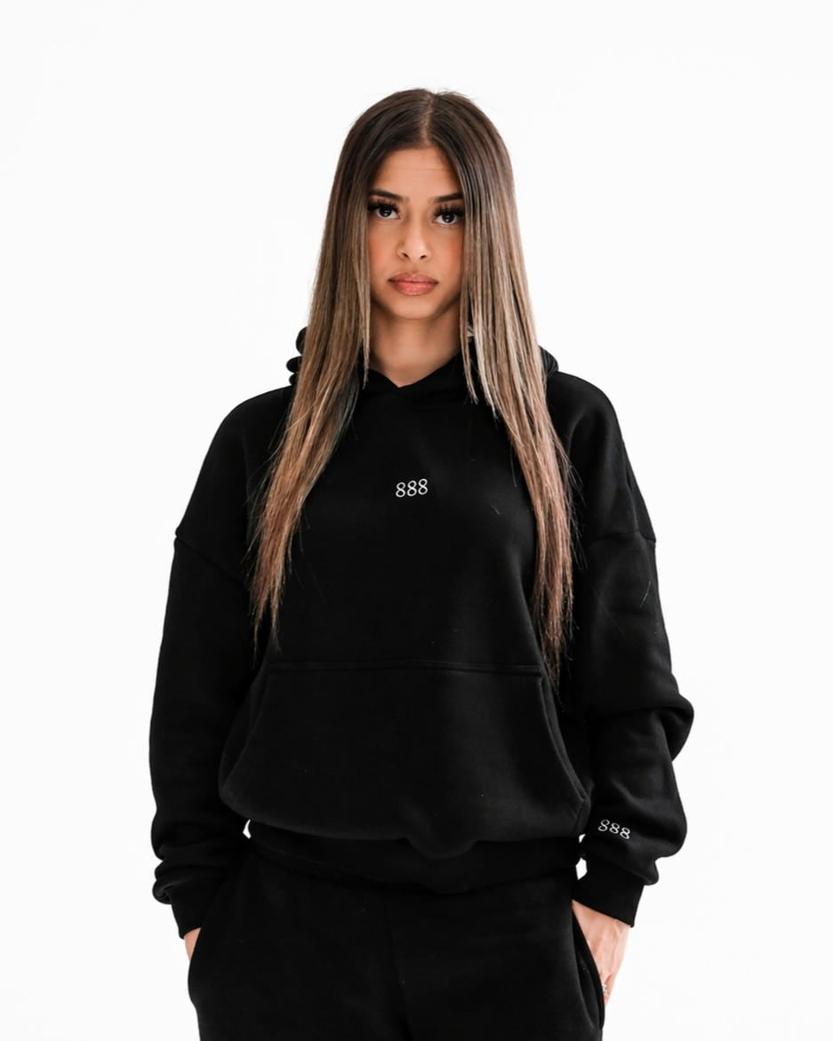 888 Angel Numbers Hoodie - Abundance & Wealth