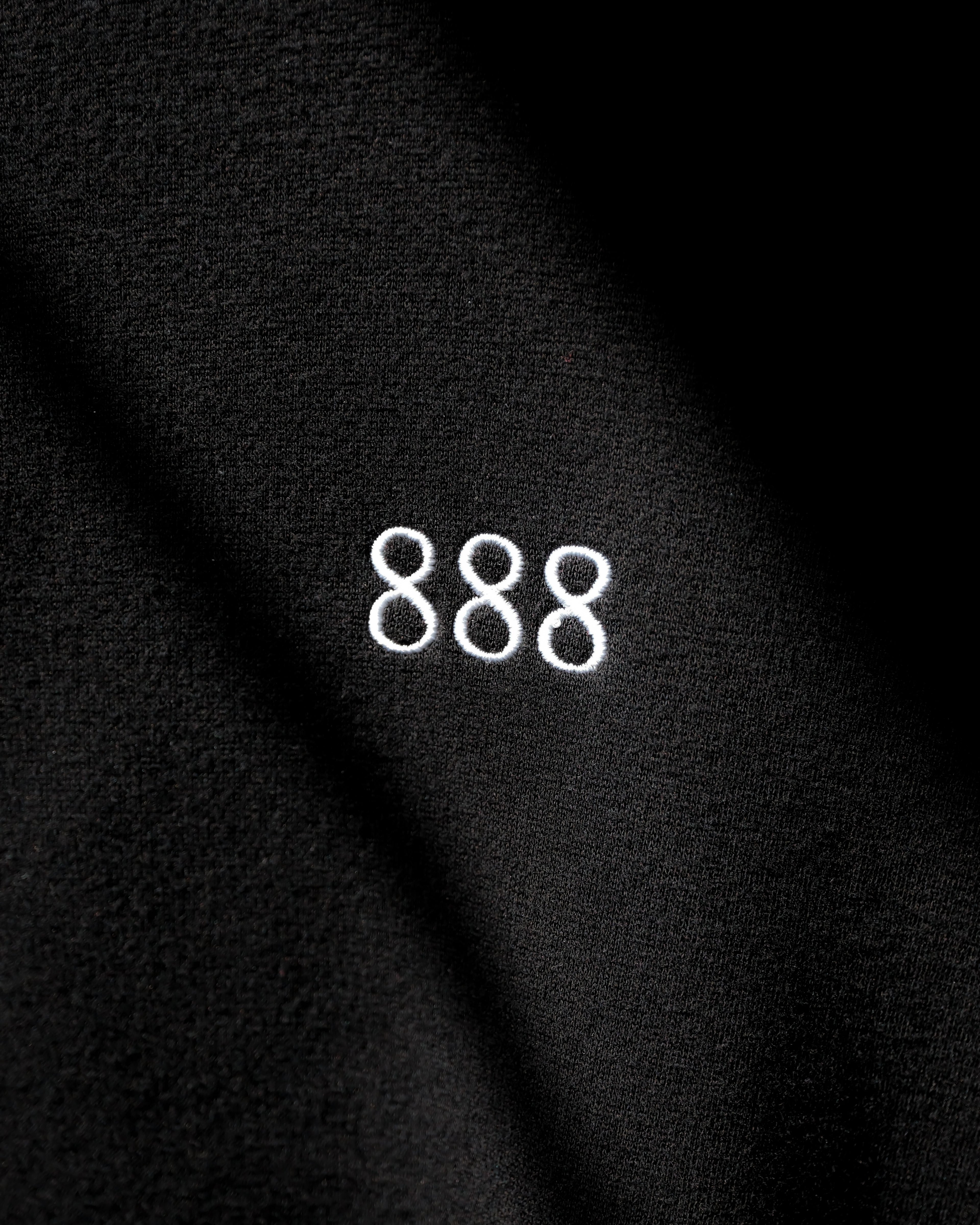 888 Angel Numbers Hoodie - Abundance & Wealth