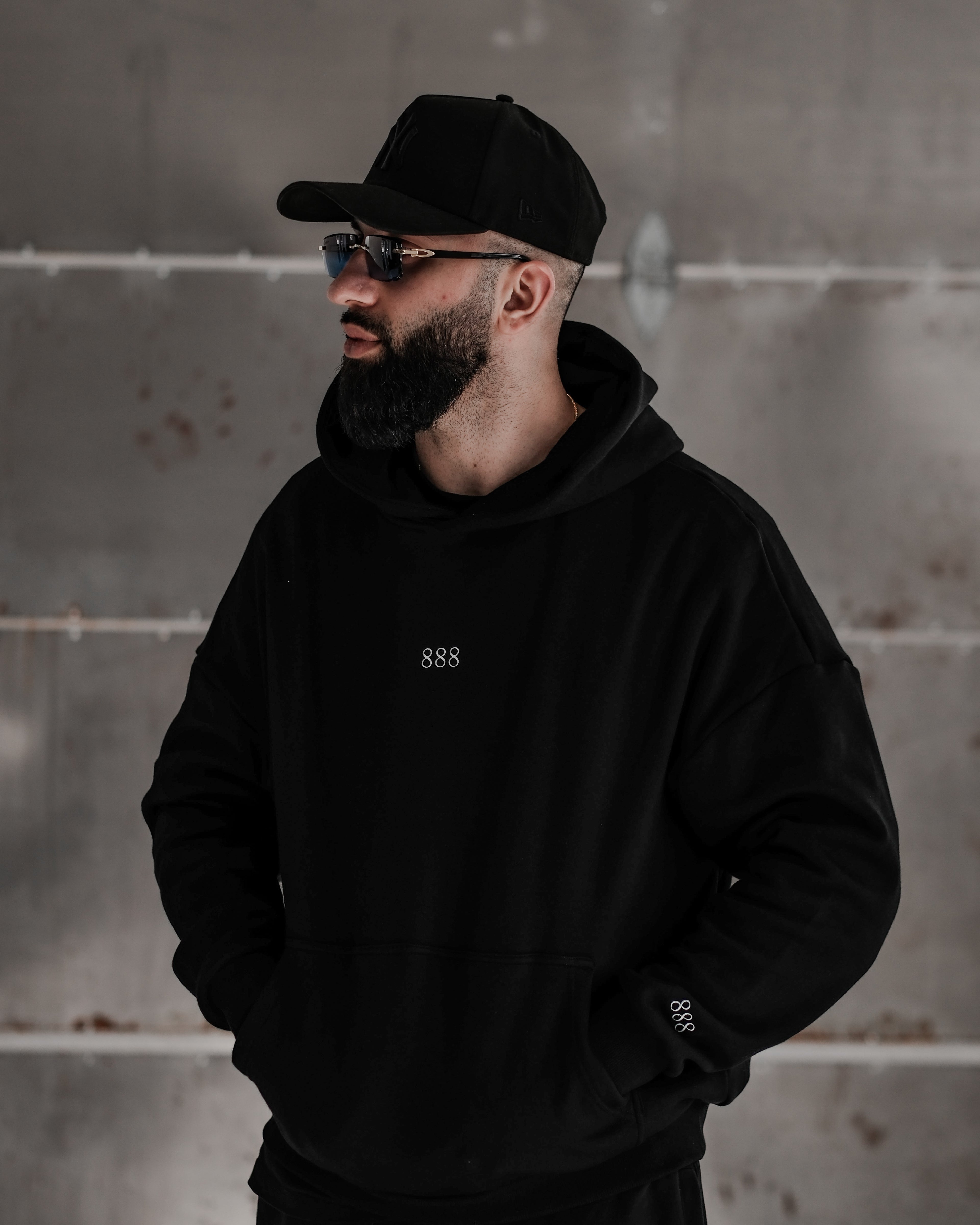 888 Angel Numbers Hoodie - Abundance & Wealth