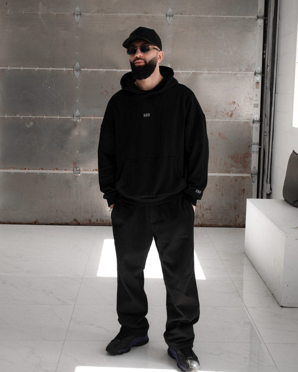888 Angel Numbers Hoodie - Abundance & Wealth
